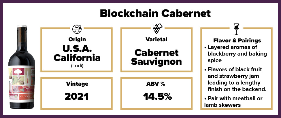 Blockchain Cabernet Sauvignon 2020