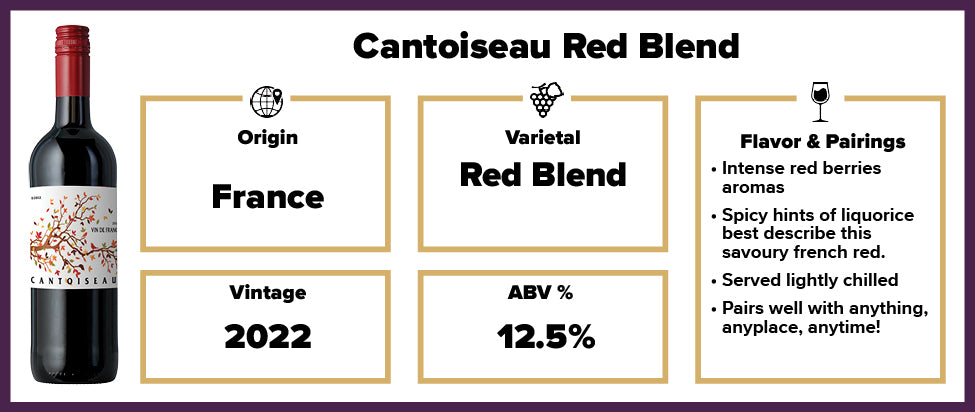 Cantoiseau Red Blend 2022
