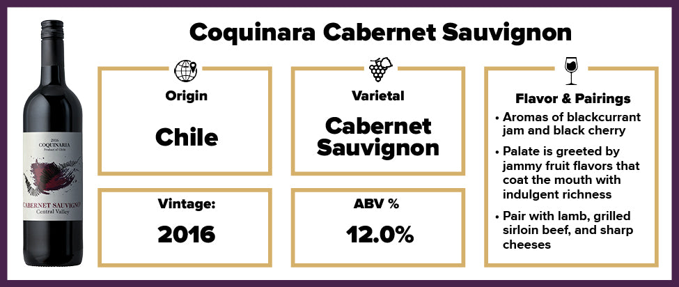 Coquinara Cabernet Sauvignon 2016