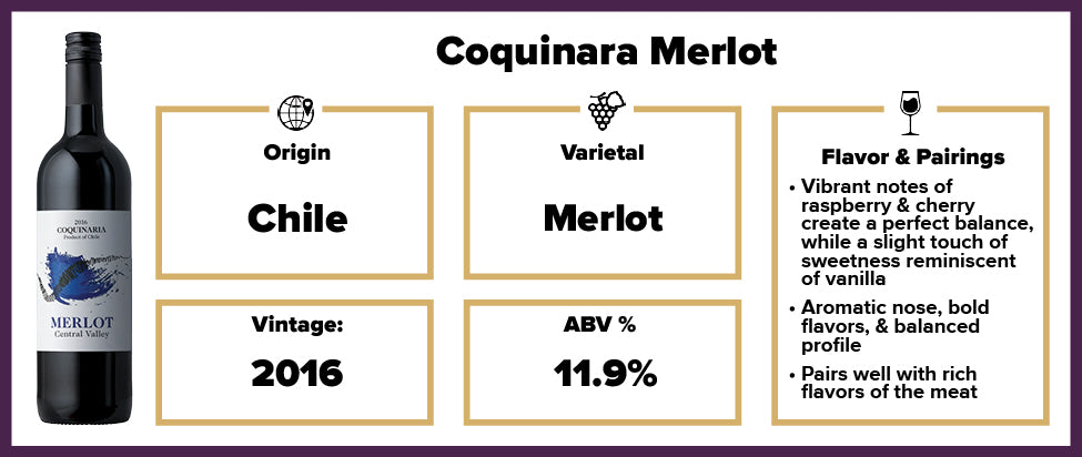 Coquinara Merlot 2016