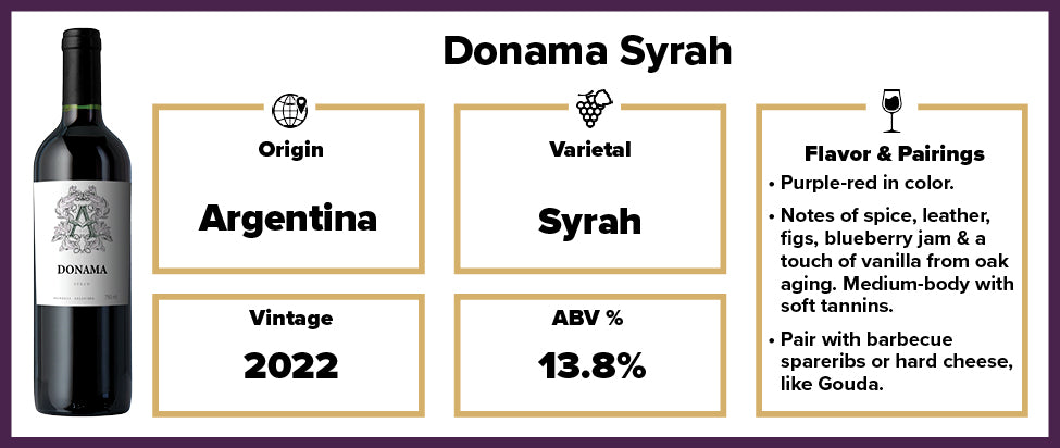 Donama Syrah 2022