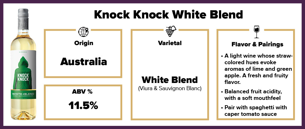 Knock Knock Viura/Sauvignon Blanc