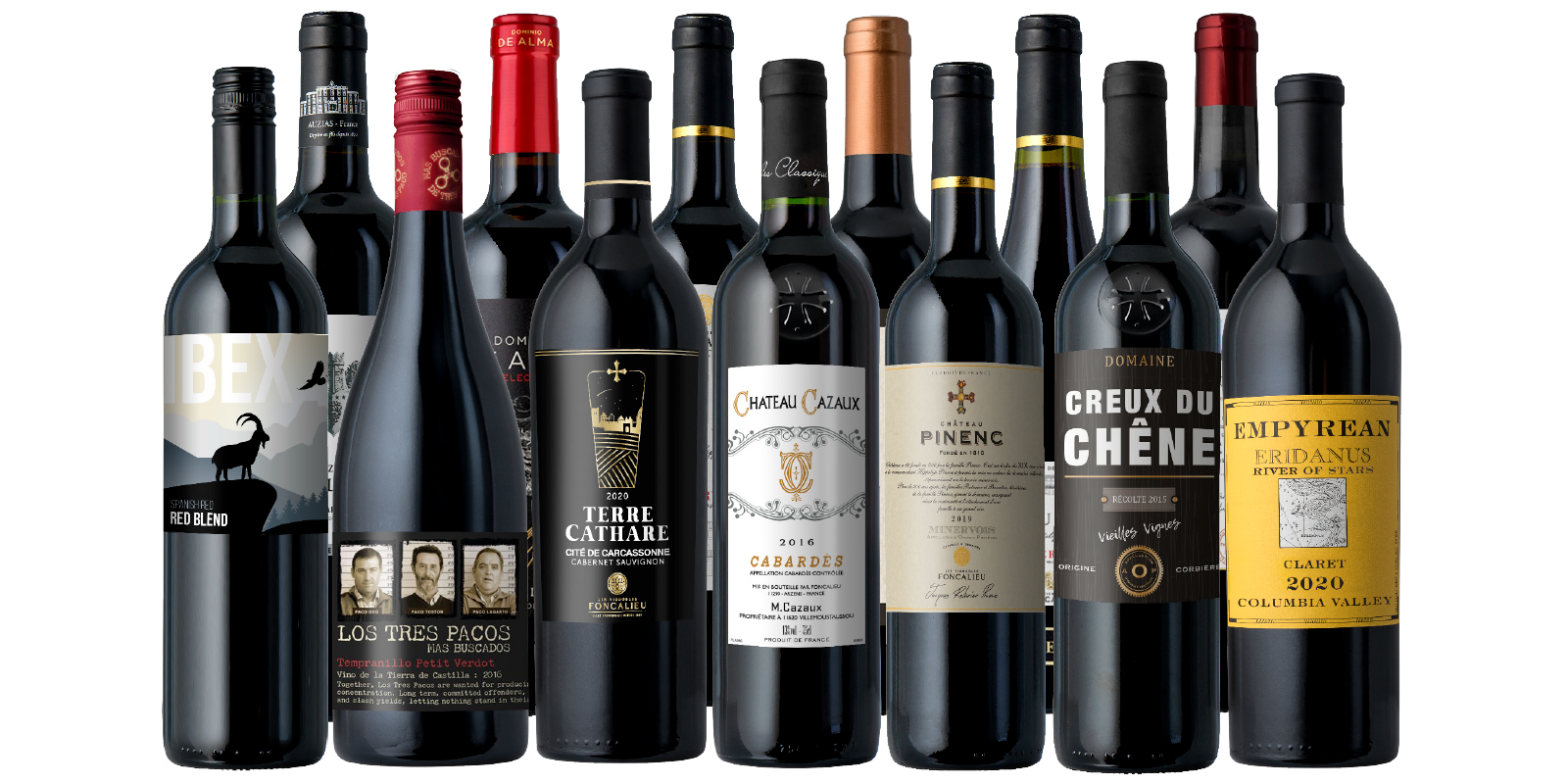 Upgrade The Best of Blends TopShelf Reds 15Pack* Splash Wines