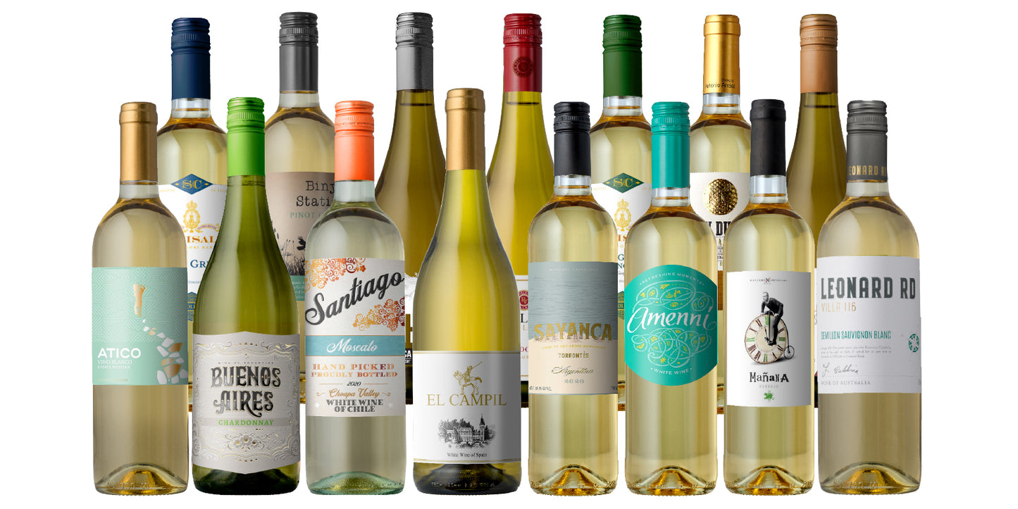 Groupon Ultimate White Wine Sampler 15-Pack