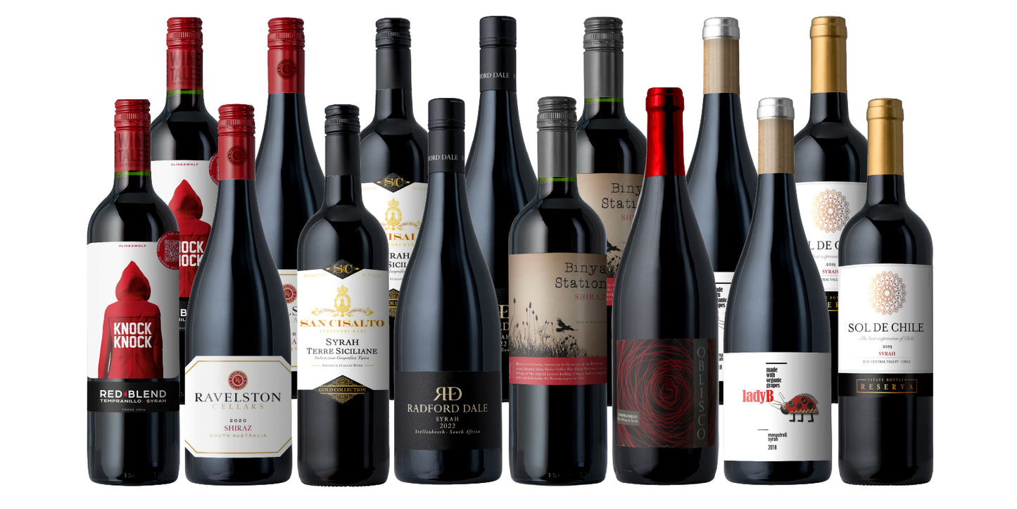 Groupon Shiraz Sampler 15-Pack