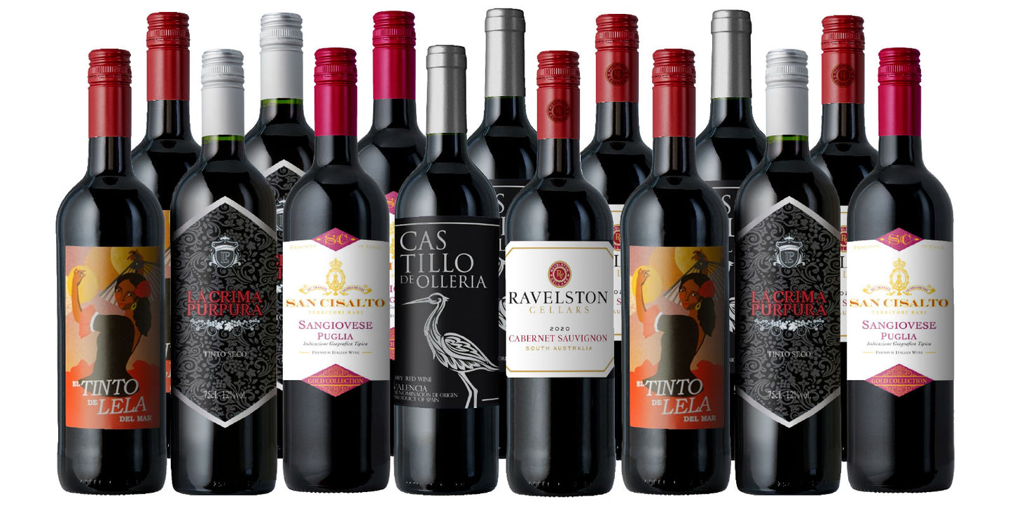 Best Selling Fall Wines 15-Pack