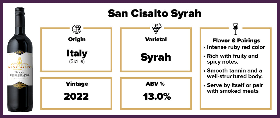 San Cisalto Syrah 2022