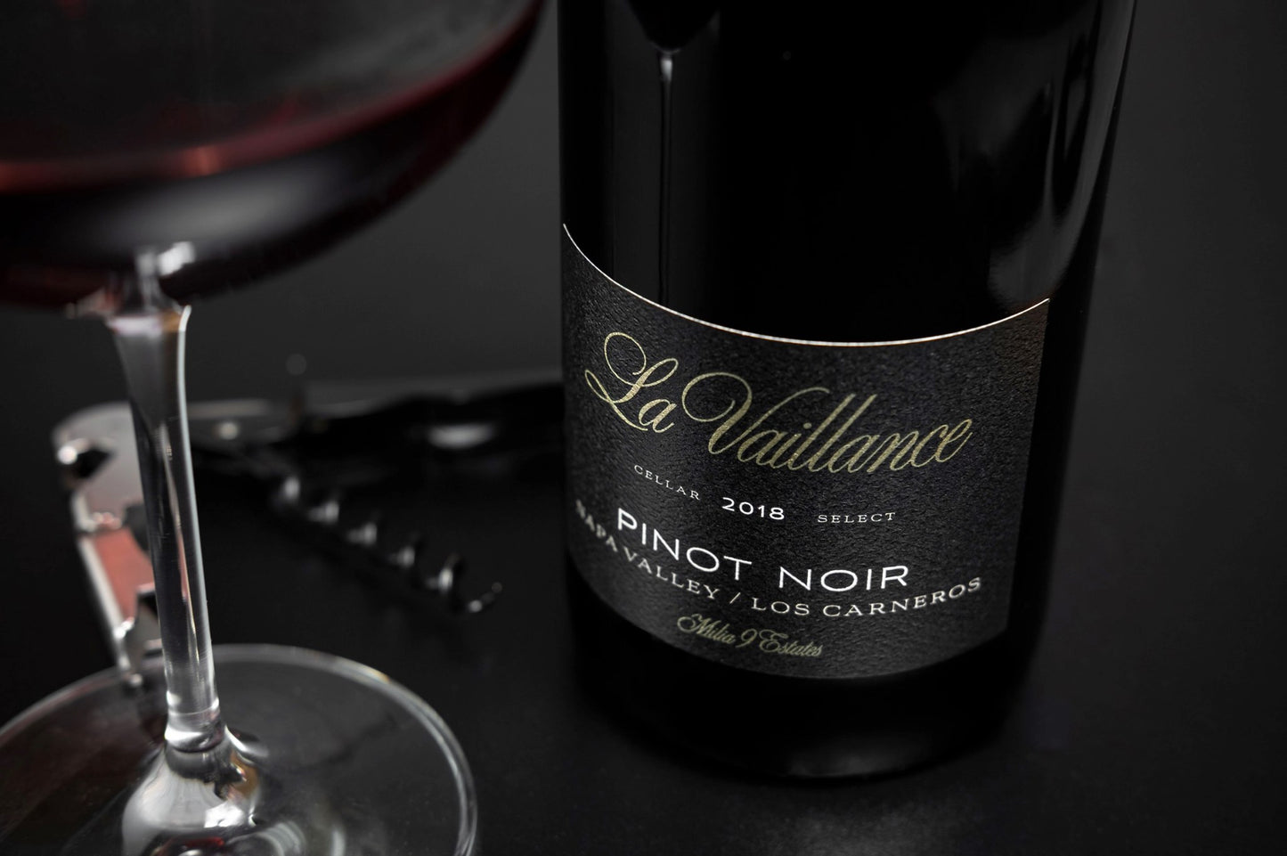 2018 Milia 9 Estates La Vaillance Pinot Noir Los Carneros