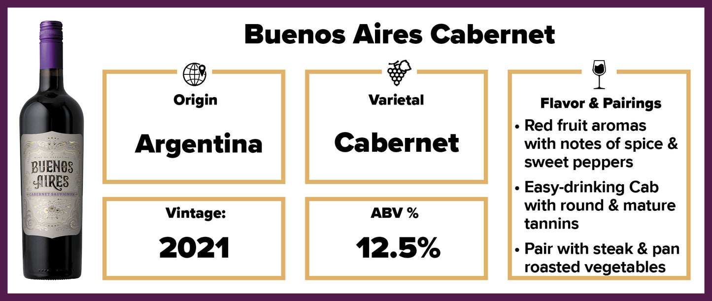 Buenos Aires Cabernet 2021