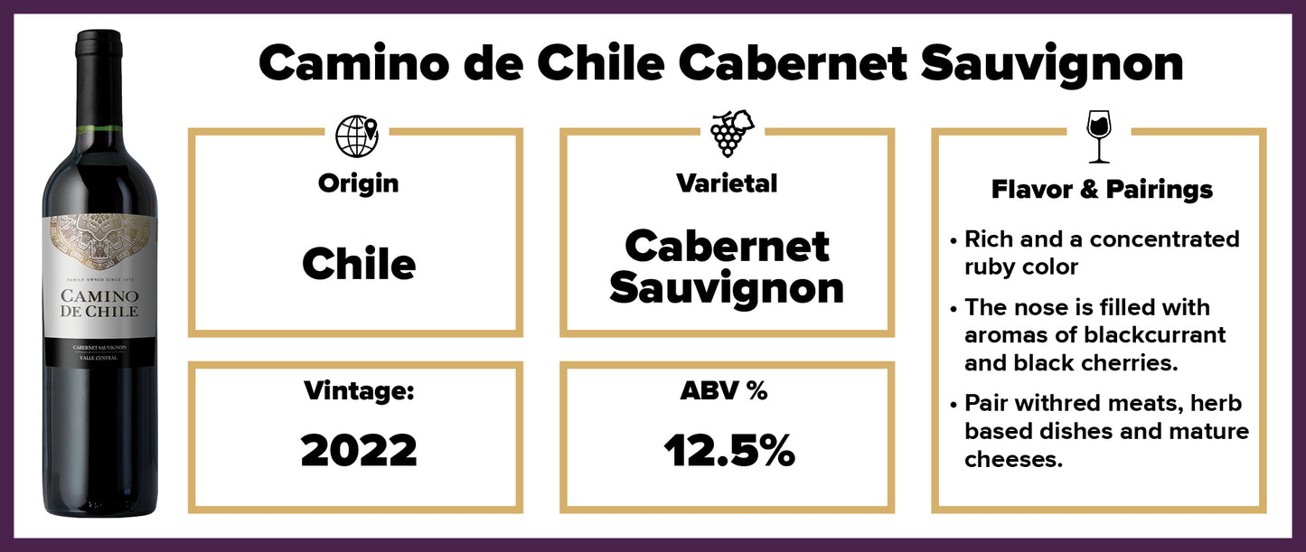 Camino de Chile Cabernet 2022