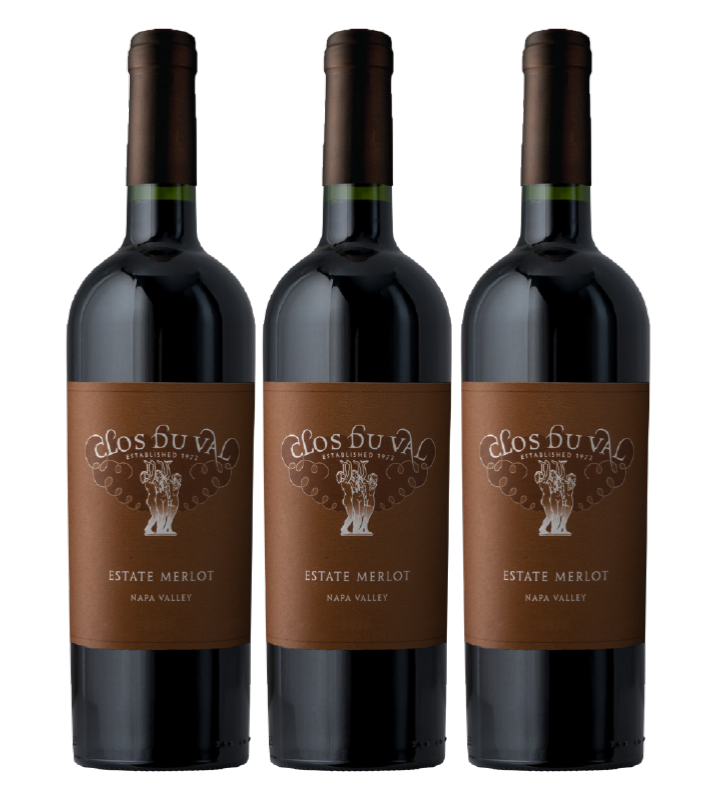 Captain's List Labor Day Special Offer - Clos du Val Estate Merlot 3-Pack