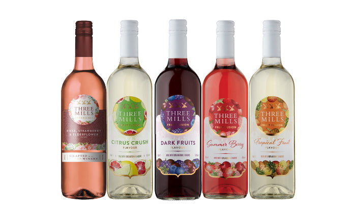 Three Mills 5-Pack Sampler – Splash Wines - Main Image