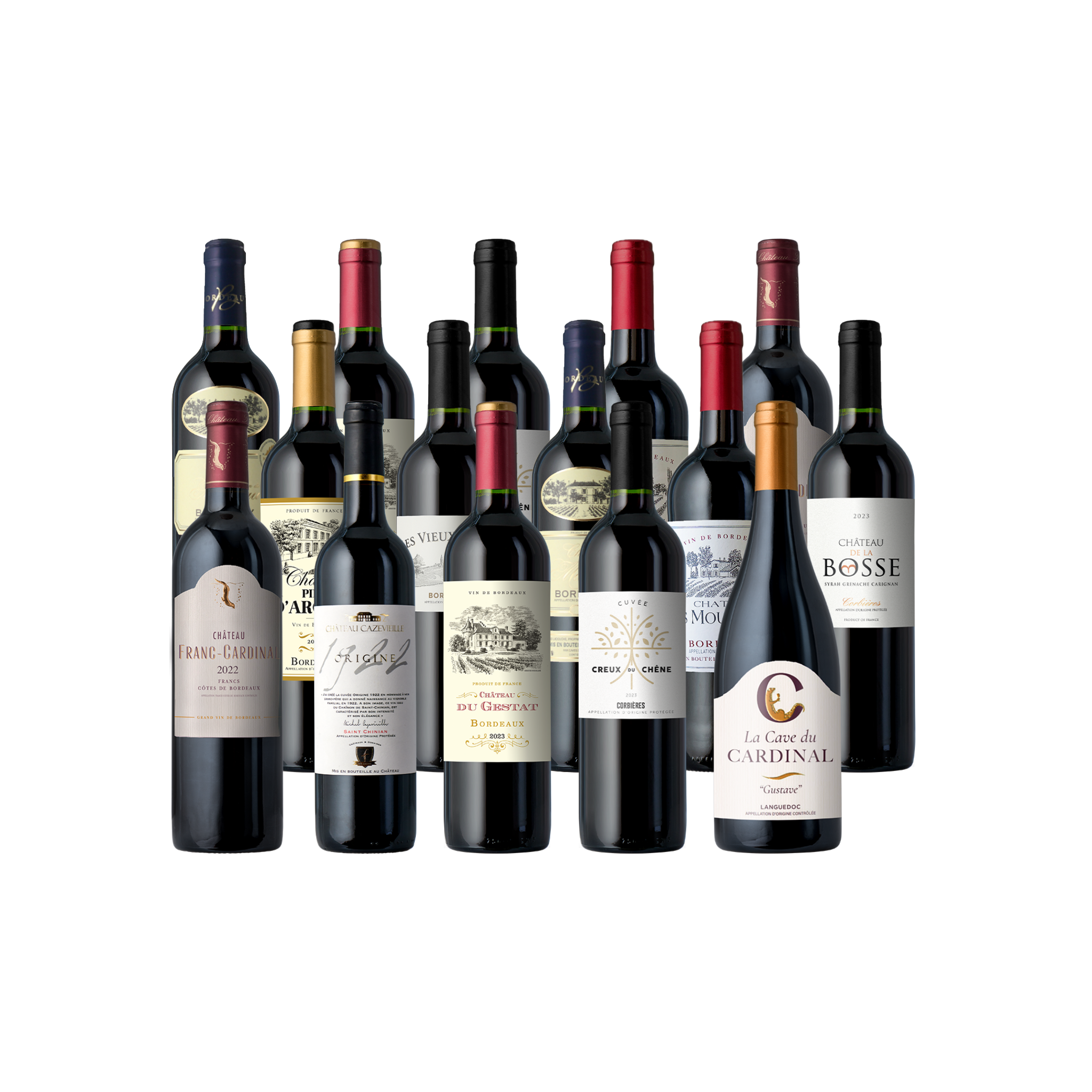 Splash - The Fabulous French Red 15-Pack - 15-Bottle - Red