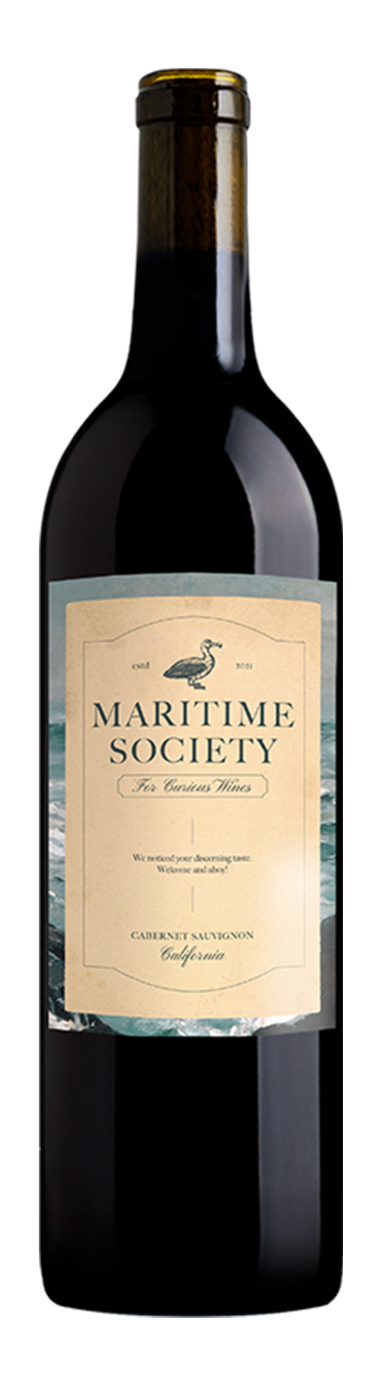 2021 The Maritime Society for Curious Wines Cabernet Sauvignon