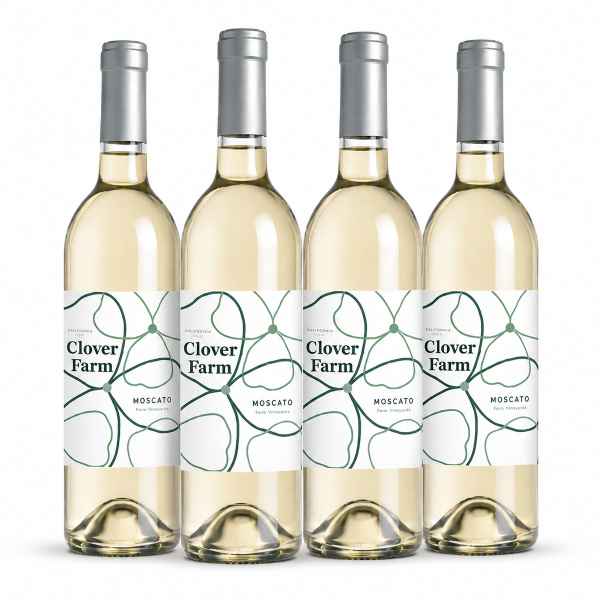 Vino Voyage Award Winning Wines 4 Bottle Clover Farm Moscato