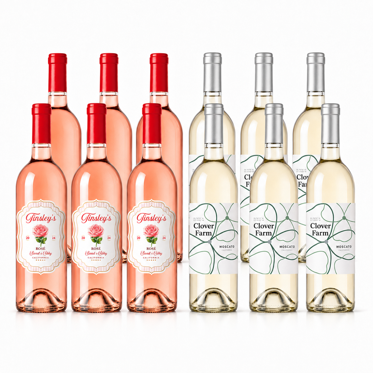 Vino Voyage Award Winning Wines 12 Bottle Set All Sweet