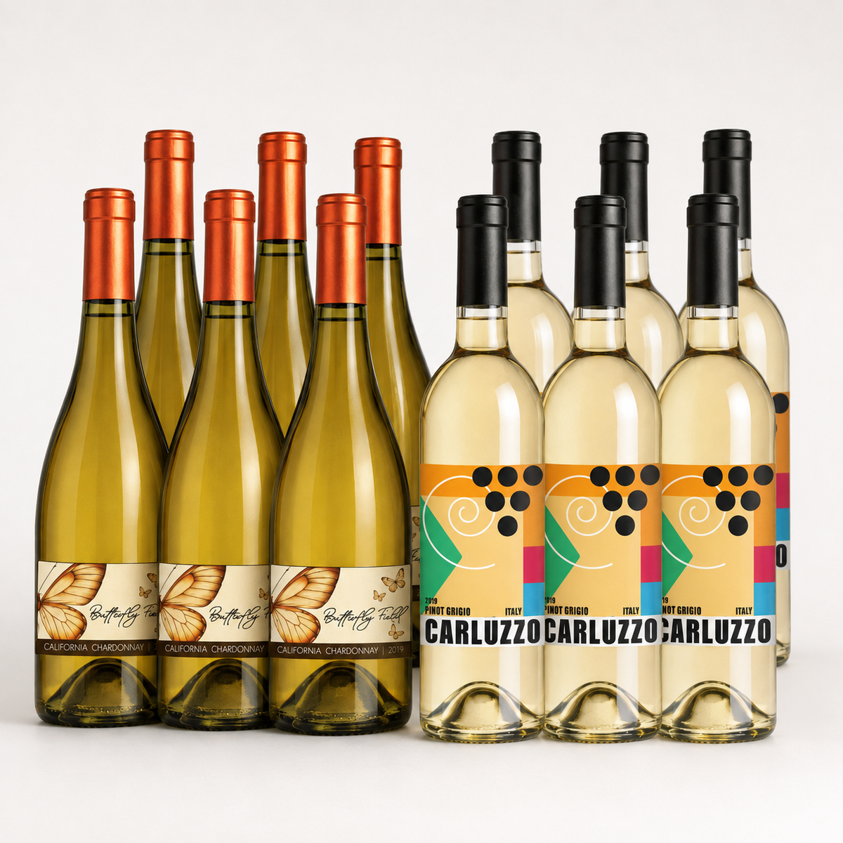 Vino Voyage Award Winning Wines 12 Bottle Set All White