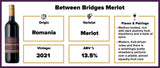 $7.99 Between Bridges Merlot 2021