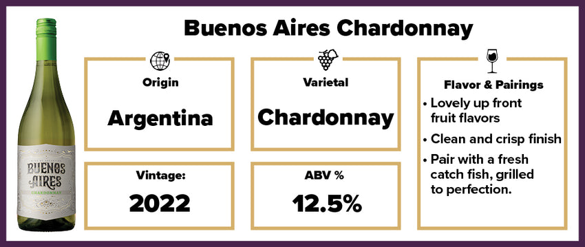 Buenos Aires Chardonnay 2022