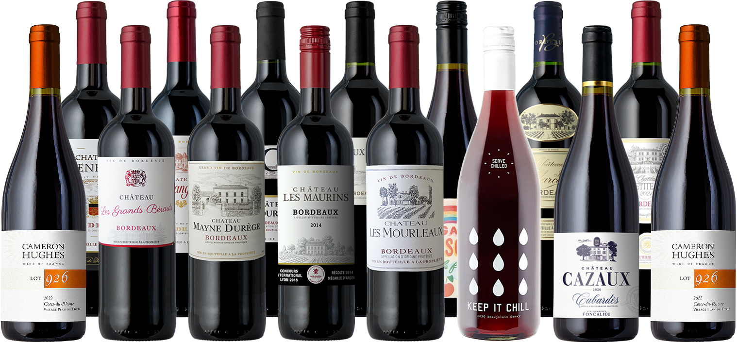 The Fabulous French Red for Thanksgiving 15-Pack