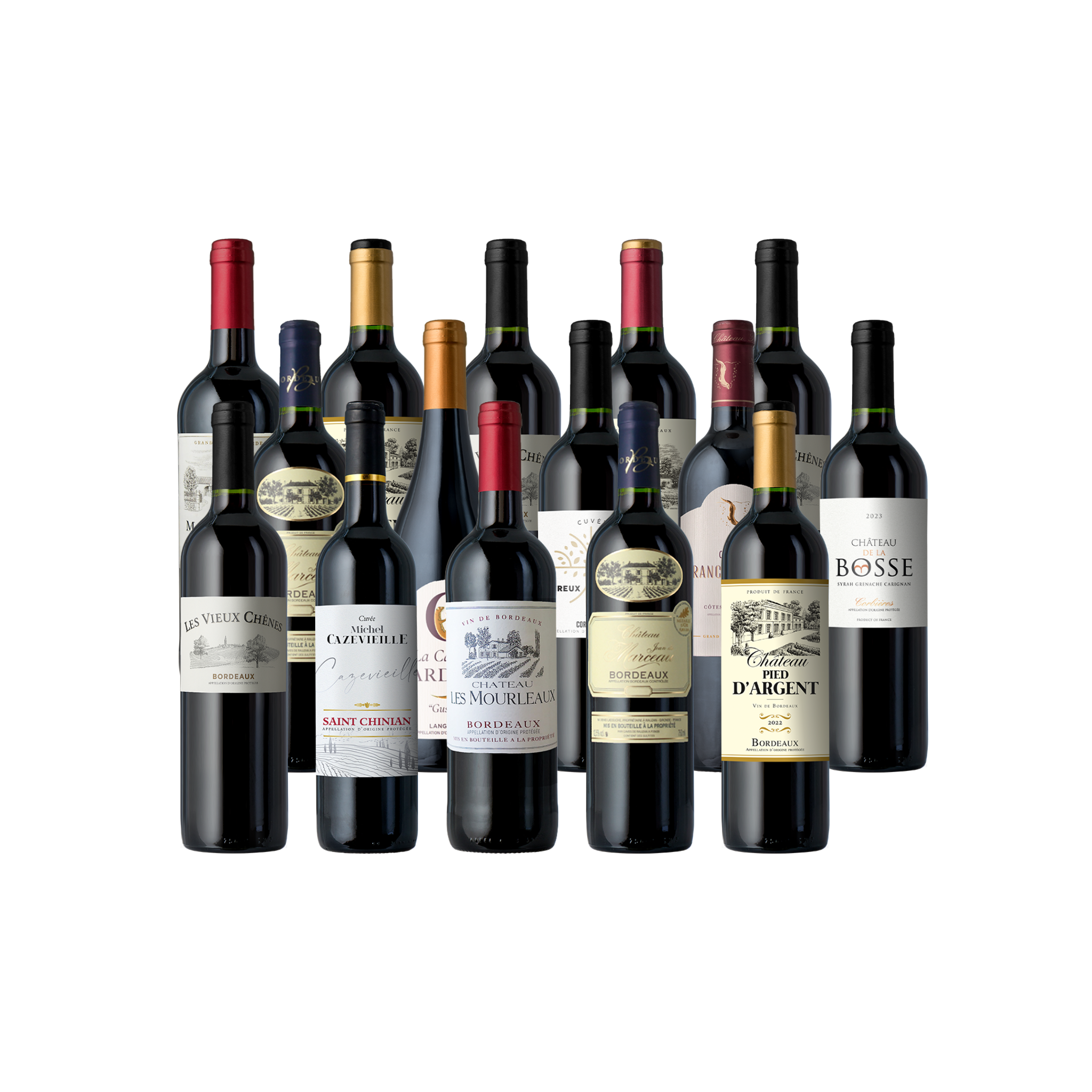 The Fabulous French Red 15-Pack