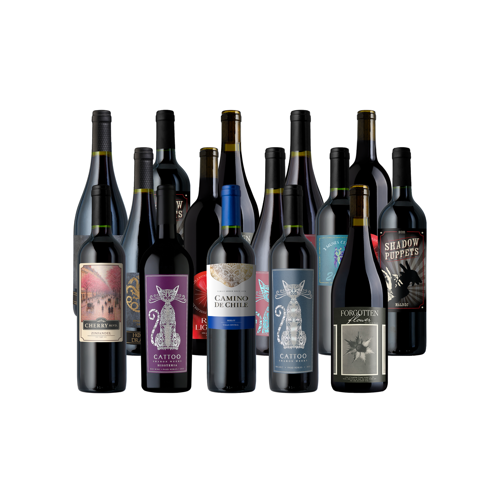 Splash - 7th Wino Anniversary $77.77 15-Pack - 15-Bottle - Red
