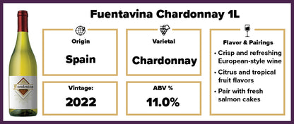 Fuentevina Chardonnay 1L 2022