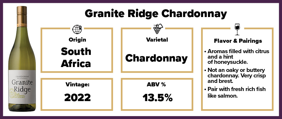 Granite Ridge Chardonnay 2022