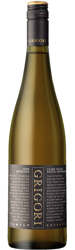 Grigori Family Reserve Clare Valley Riesling 2017