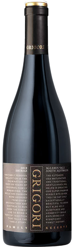 Grigori Family Reserve McLaren Vale Shiraz 2016