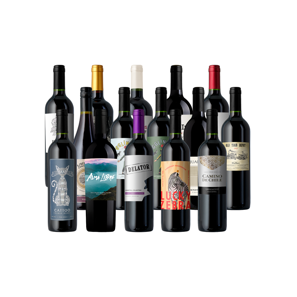 Splash - The Fall Cabs & Malbecs 15-Pack - 15-Bottle - Red