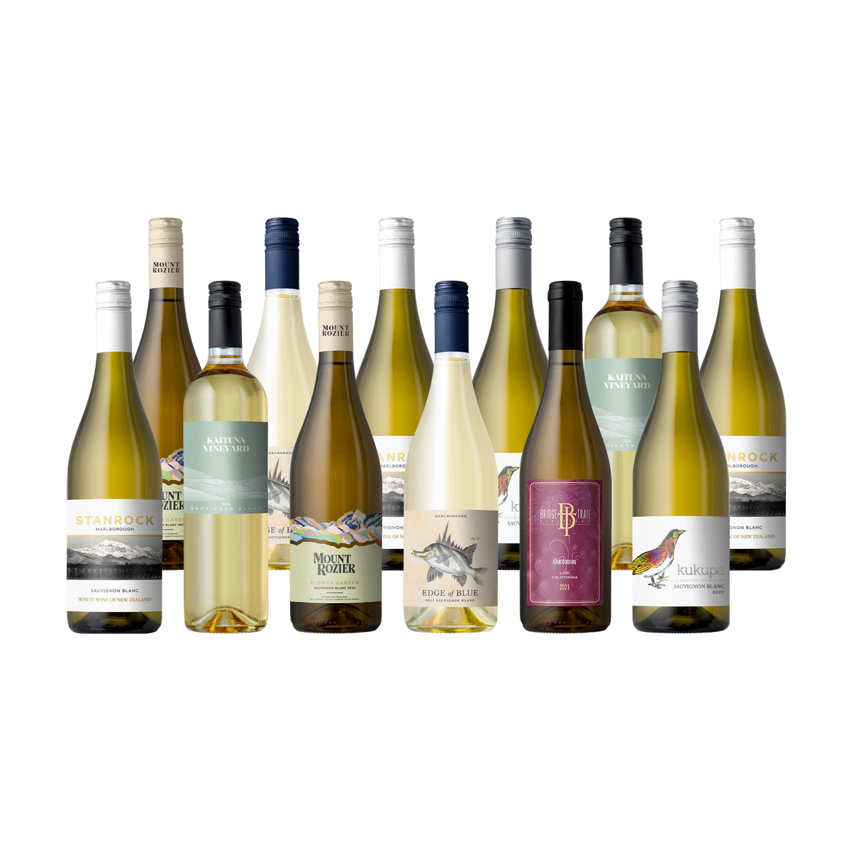 Splash - SPLURGE & SAVE: End of Summer Clearance Top Shelf 12-Pack - 12-Bottle - White