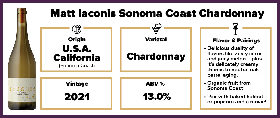 Matt Iaconis Sonoma Coast Chardonnay 2021