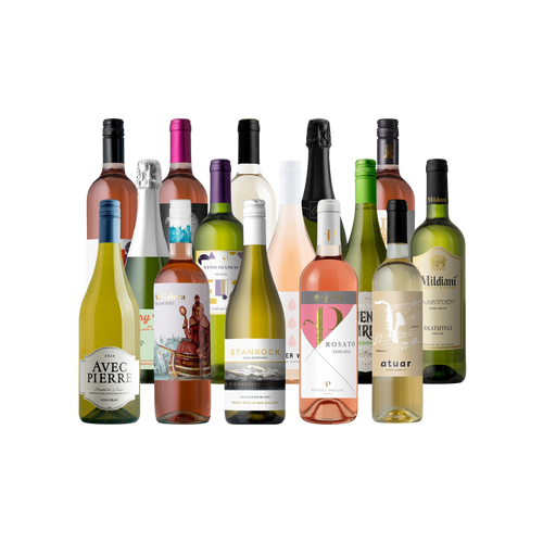 Splash -Patio Sippers White & Rose 15-Pack - 15-Bottle - White