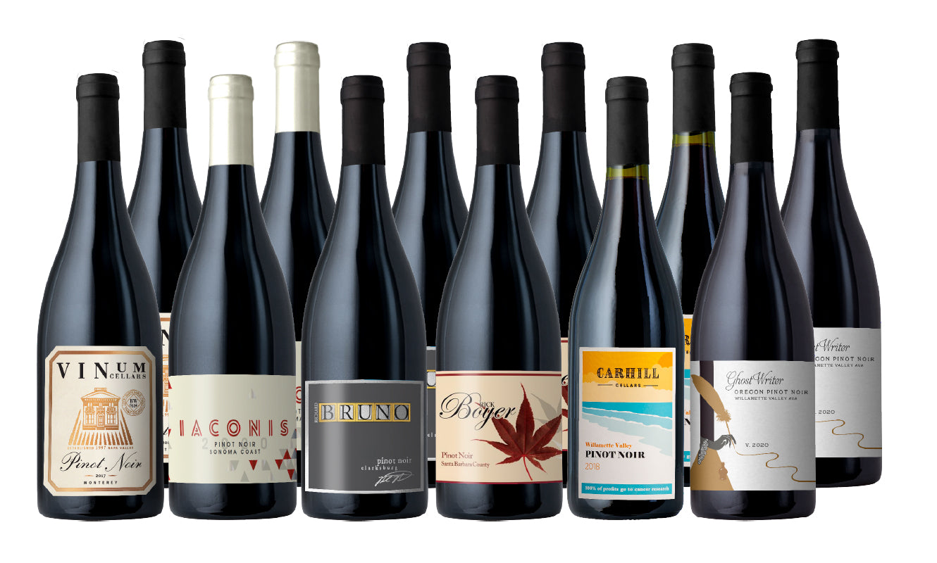 100 CASES ONLY: Save 60% on this Perfect Premium Pinots 12-Pack!
