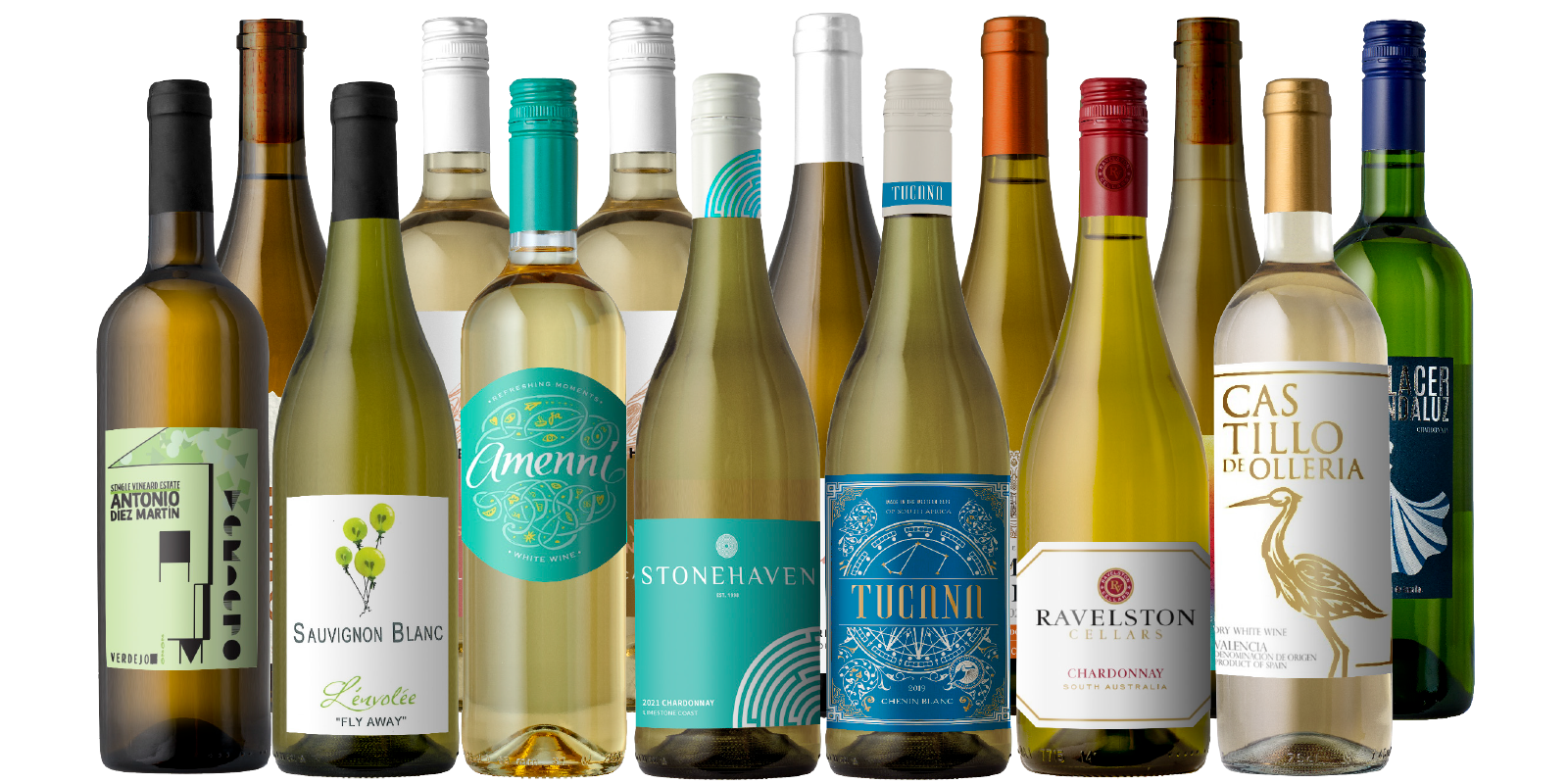 250 CASES ONLY: The AT COST White Wine Blowout 15-Pack!*