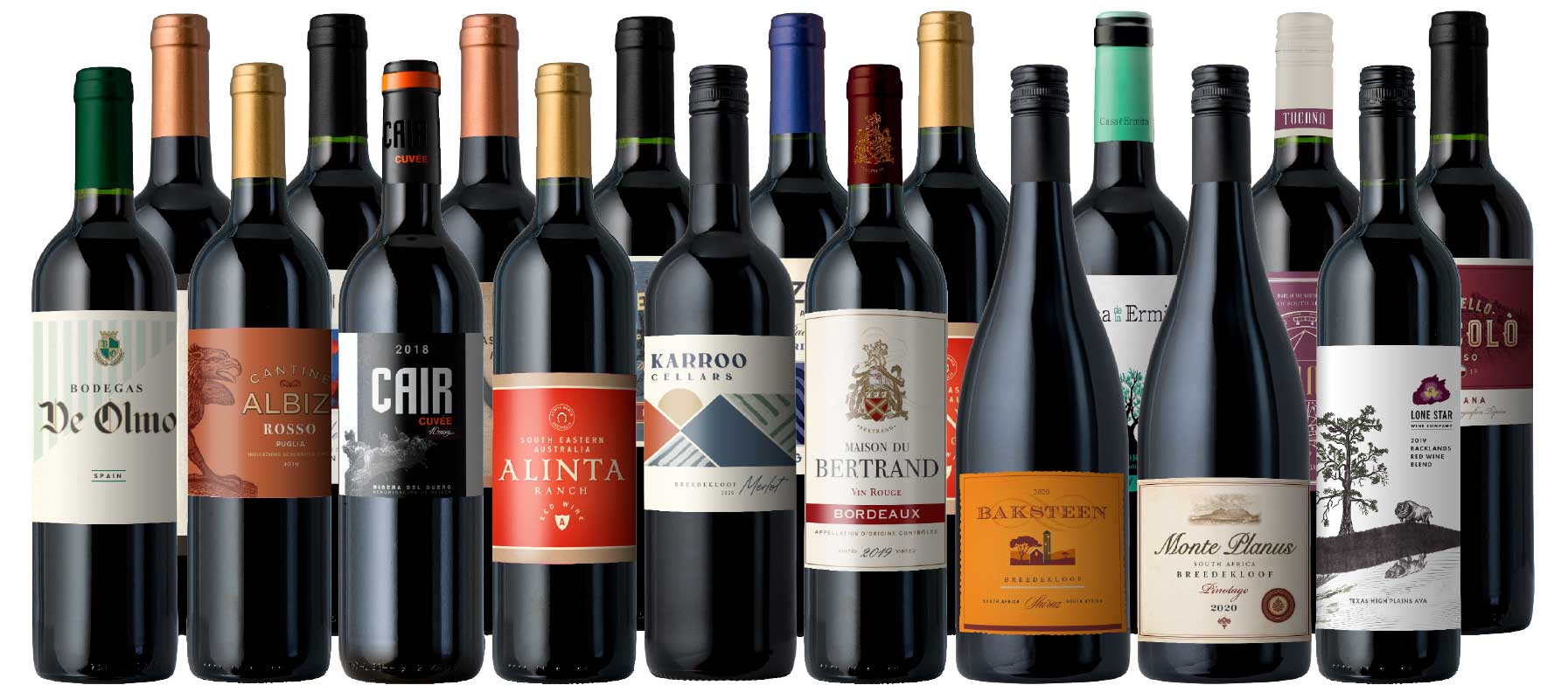 The Biggest Summer Red Wine Sale Ever 18-Pack*