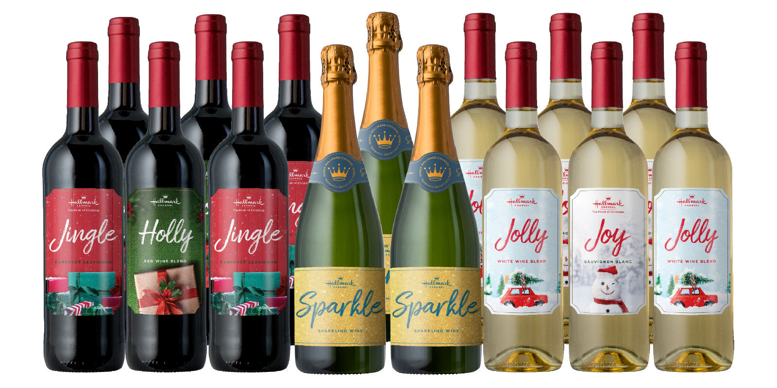 Hallmark Christmas Wines 15-Pack