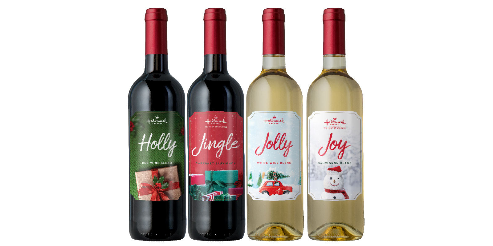 Hallmark Christmas Wines 4 Pack Splash Wines Hallmark christmas wines 4 pack splash wines