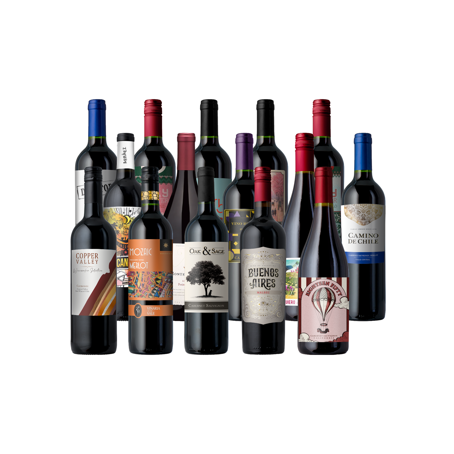 wine- red-_-様　購入予定品 Premium Closeout Reds 15-Pack – Splash Wines