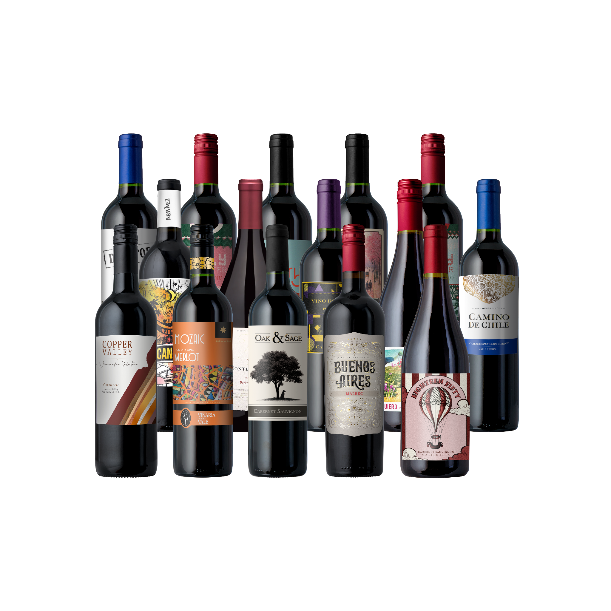 Premium Closeout Reds 15-Pack