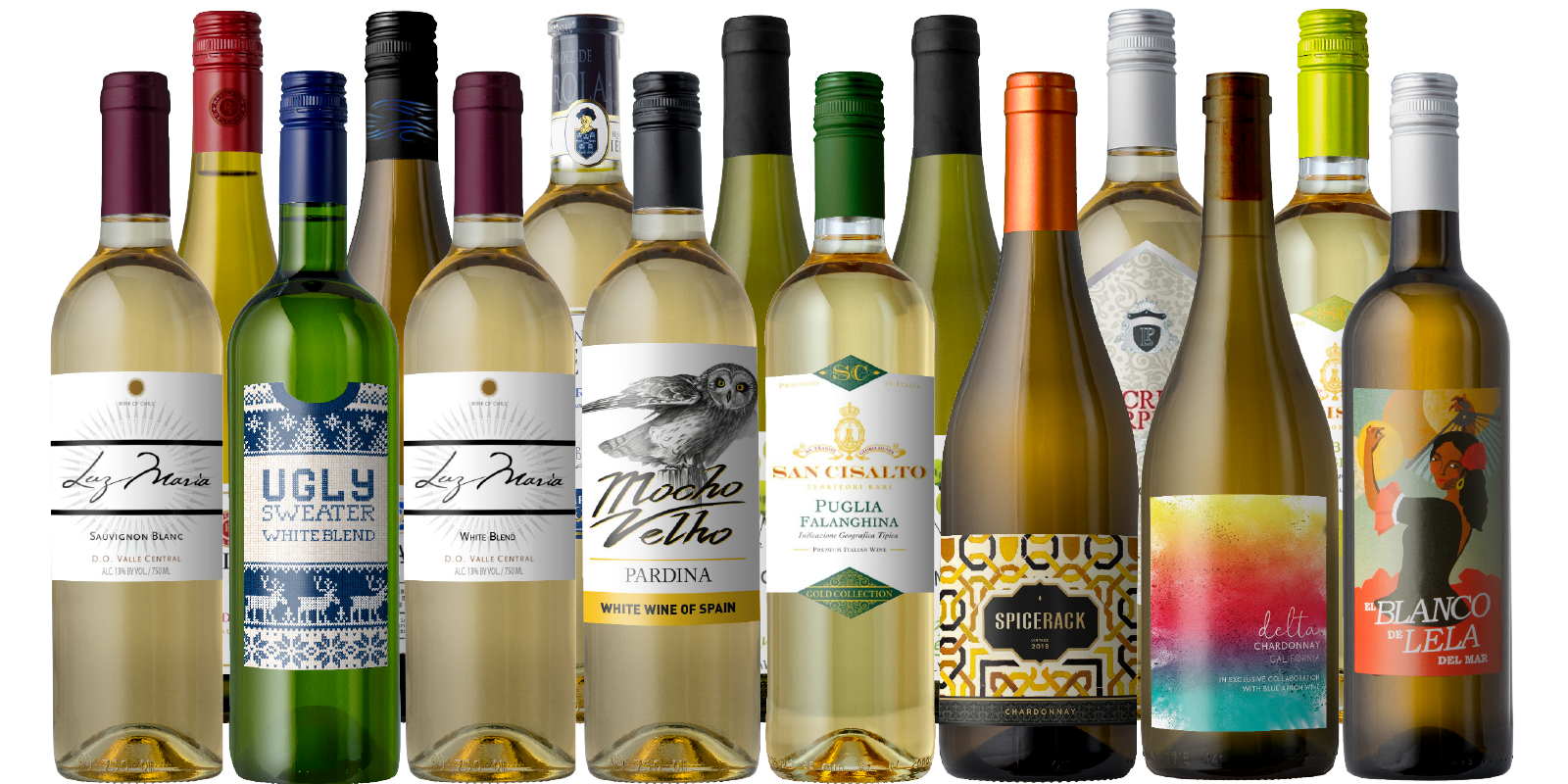 250 CASES ONLY: The AT COST White Wine Blowout 15-Pack!