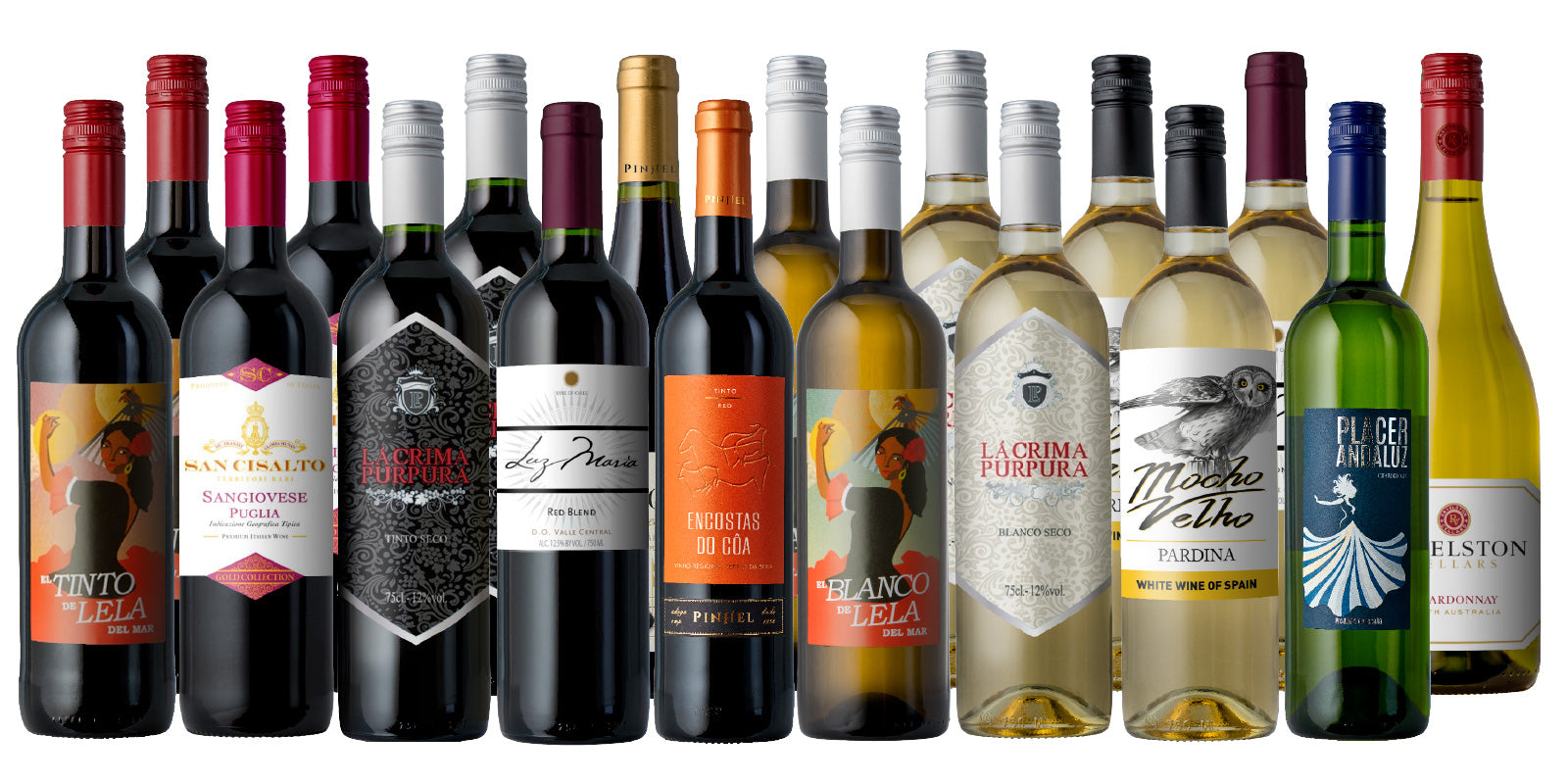 $5.55 Wines - 33,000 Reviews Celebration 18-Pack!