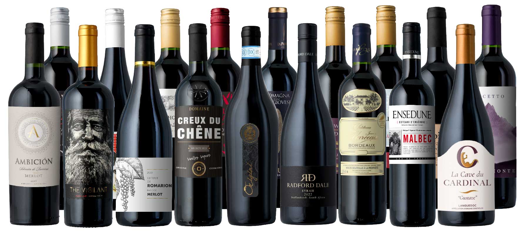 BIG Summer Deals: 18 Different Top-Shelf Reds!
