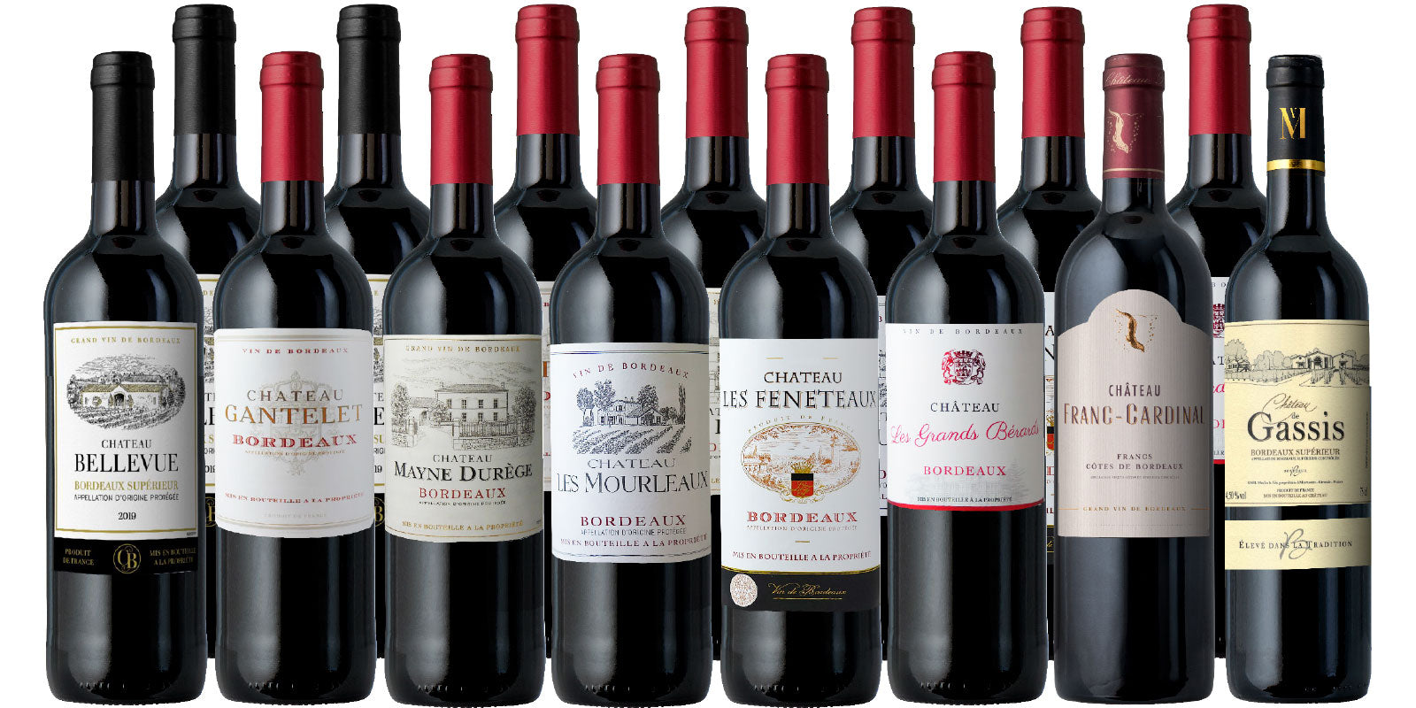 PRICE REDUCED: The Bordeaux Chateaux 15-Pack!