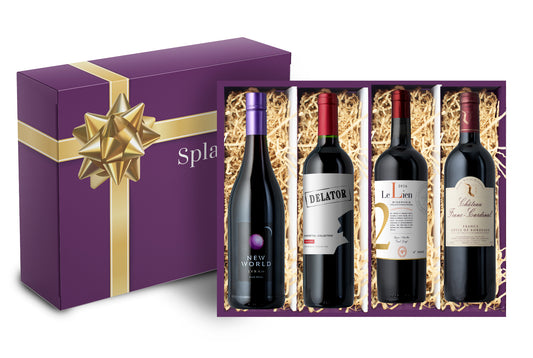 CELLAR: Splash Wines Holiday 4-Pack Gift Box