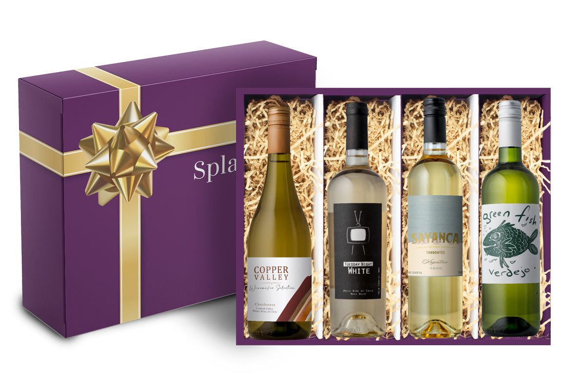 VINEYARD: Splash Wines Holiday 4-Pack Gift Box