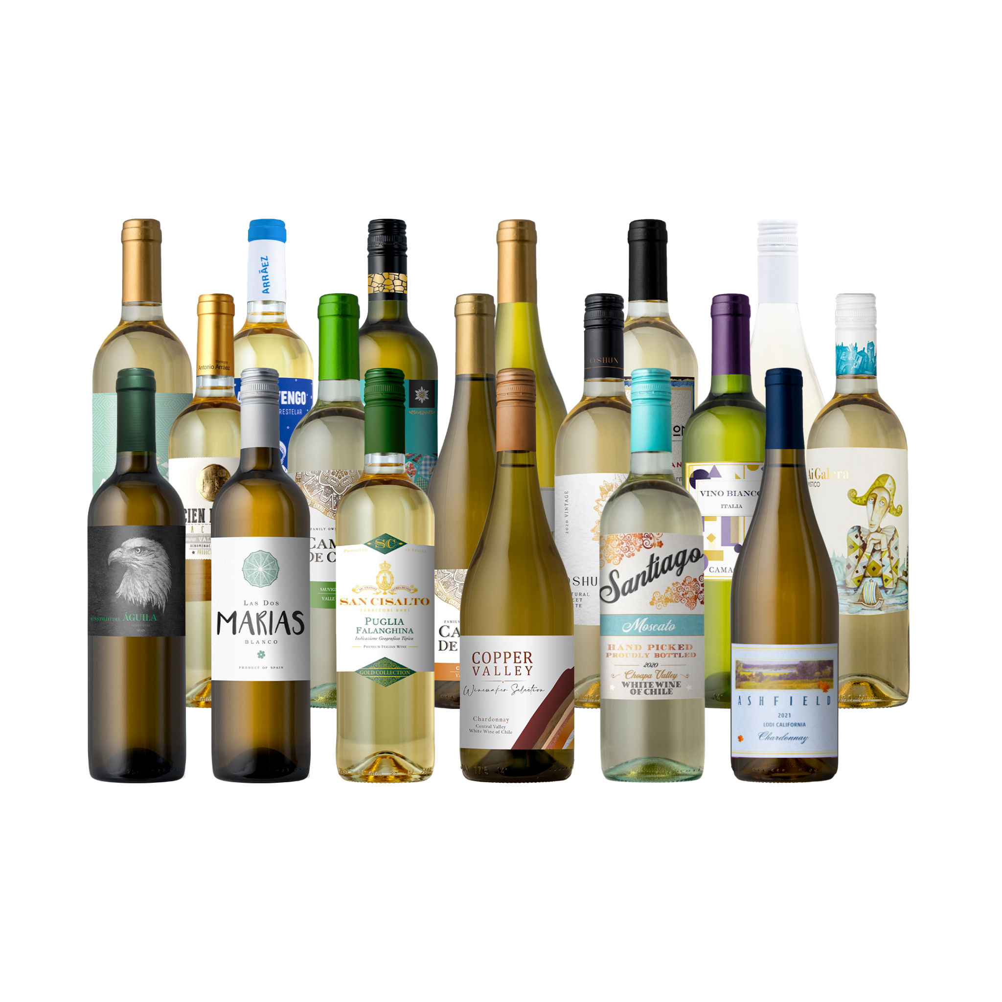 Groupon Ultimate White Wine Sampler 18-Pack