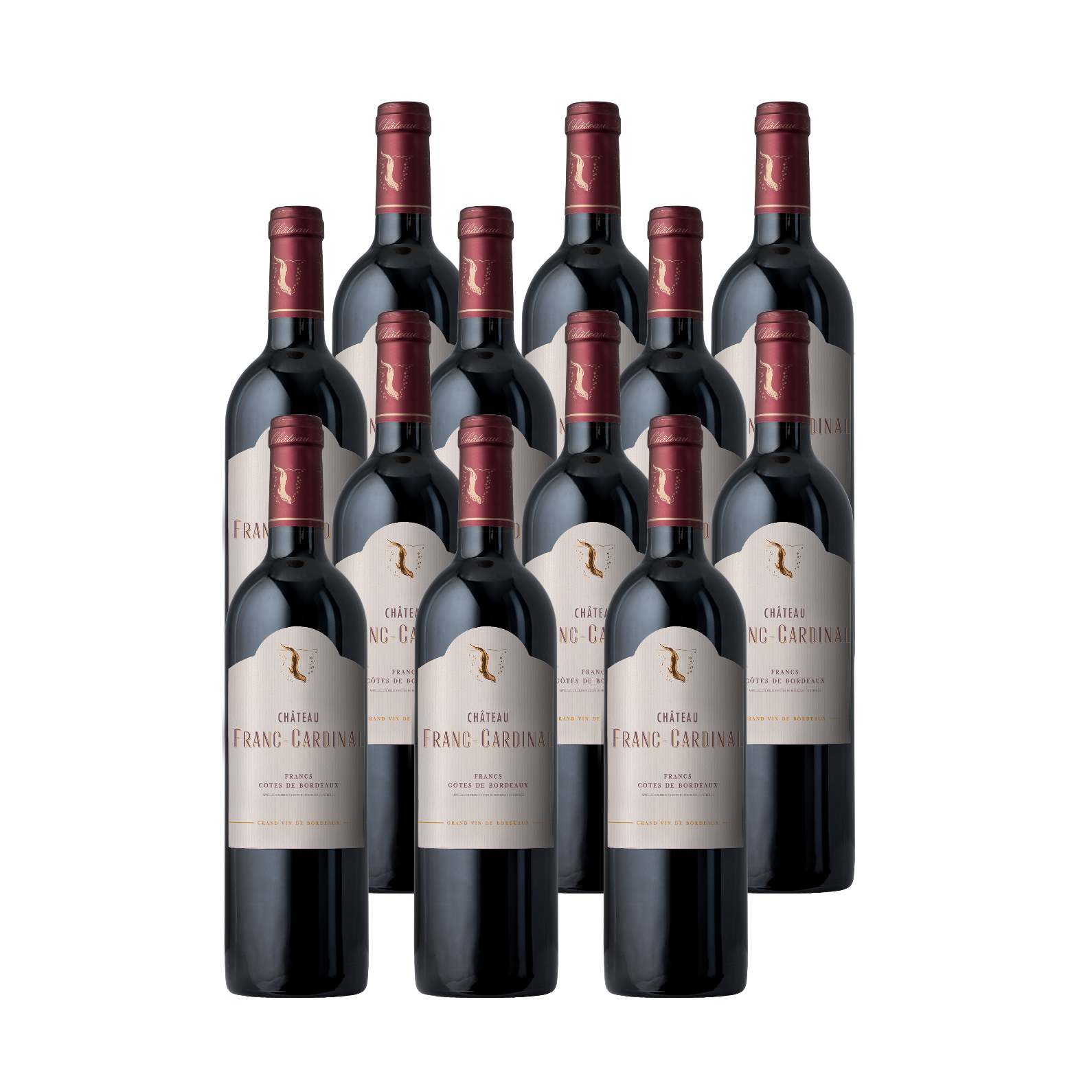 Groupon 2021 Château Franc-Cardinal 12-Pack + Premium Waiter's Corkscrew