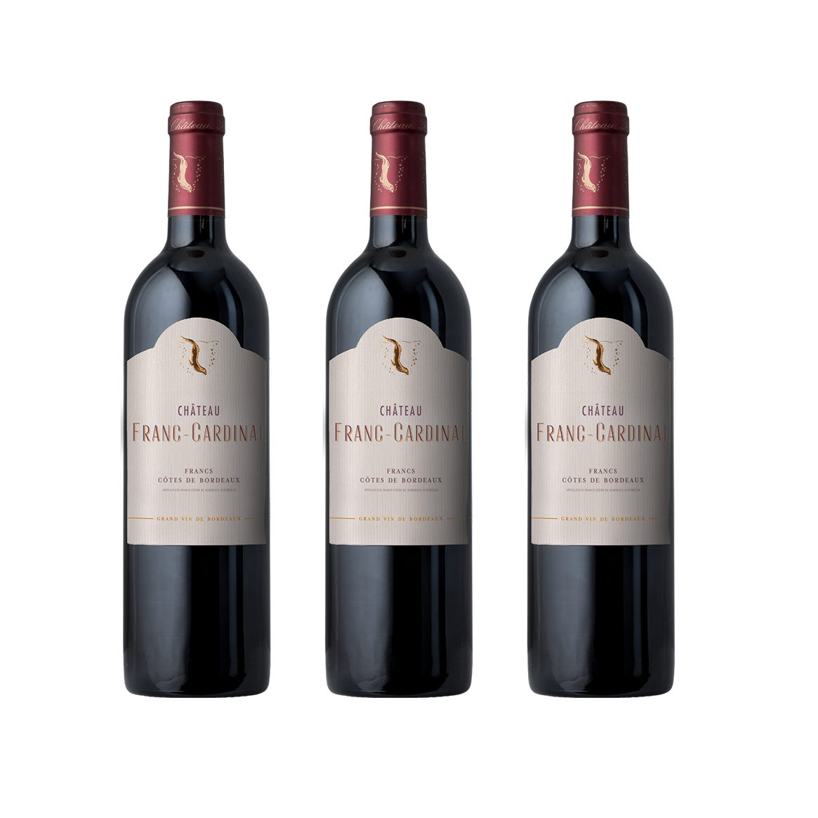 Groupon 2021 Château Franc-Cardinal 3-Pack + Premium Waiter's Corkscrew
